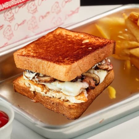 Chicken Mushroom Sandwich 🥪