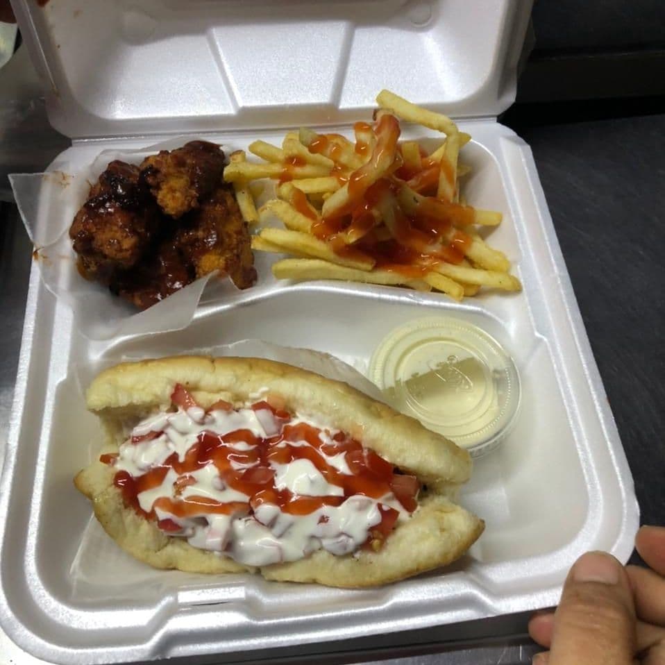 Hot Dog, Boneless y Papas