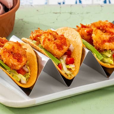 Taco de Camarón Empanizado
