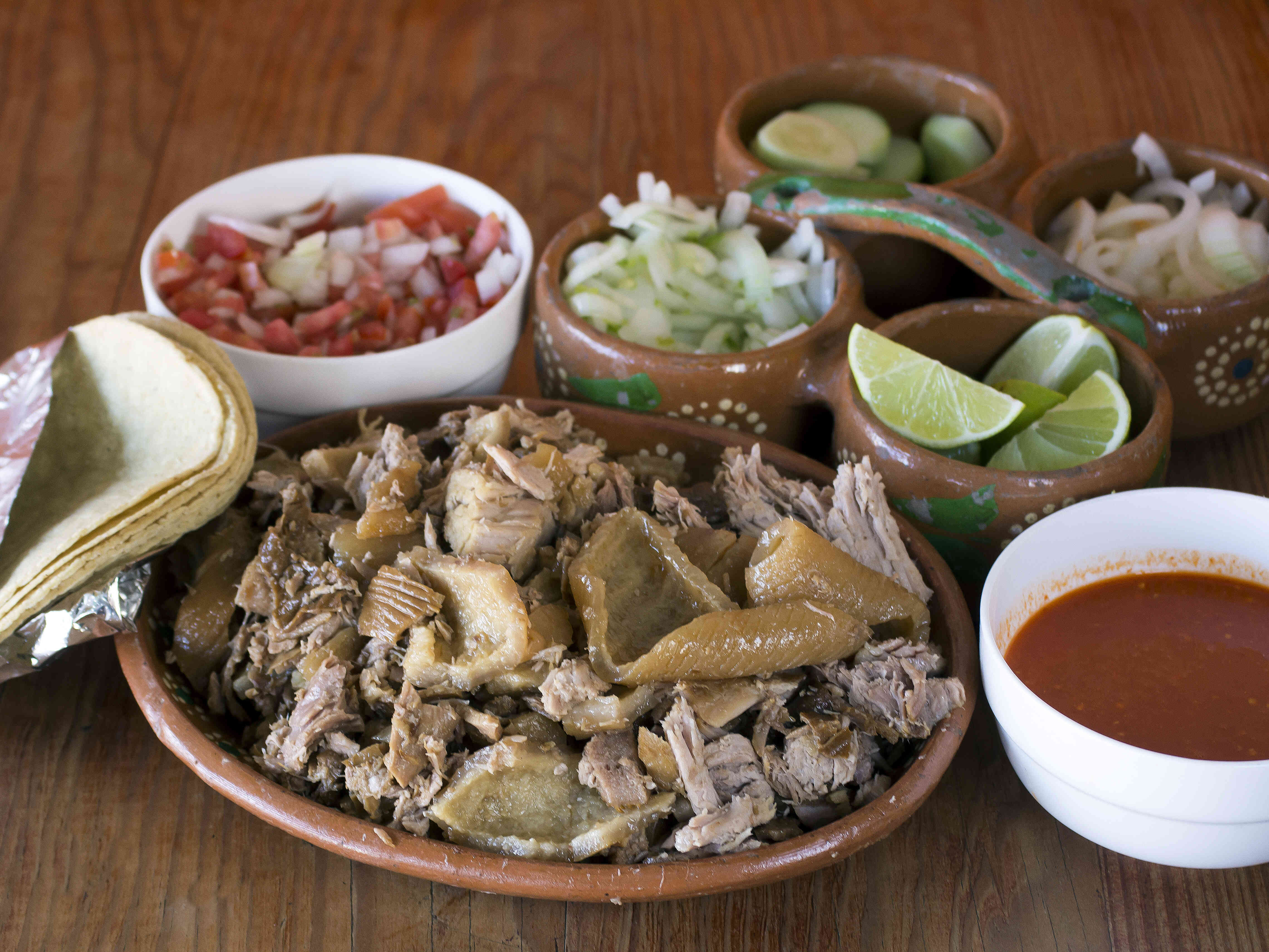 Tacos de carnitas Mario
