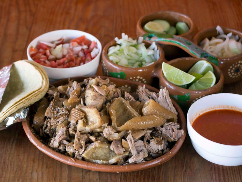 Tacos de carnitas Mario