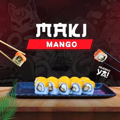 Mango Maki 12 Uds