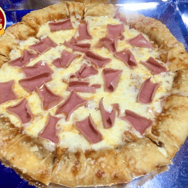 Pizzeta Jamón Queso + Borde de Queso