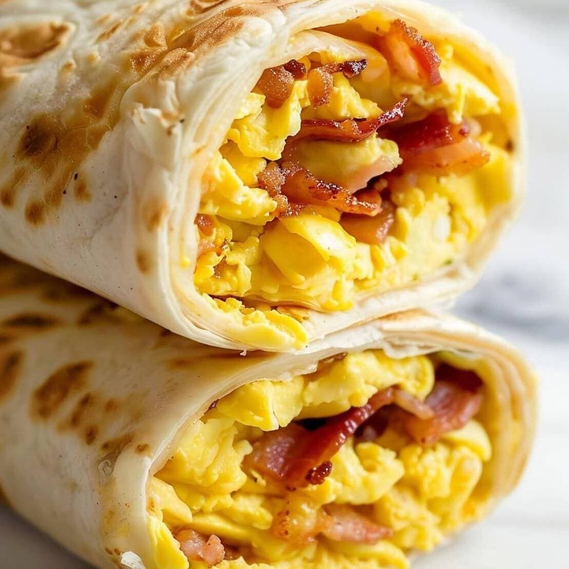 Burrito de Huevo con Tocino