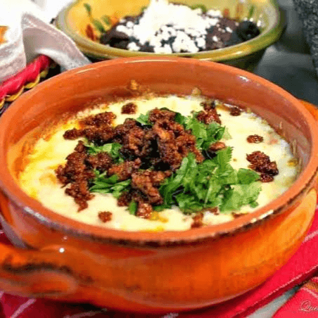 Queso Fundido con Rib Eye