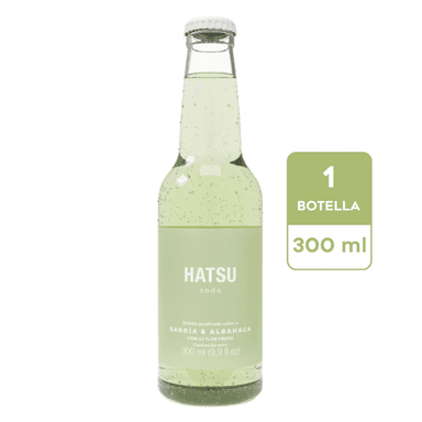 Soda Hatsu Limón & Hierbabuena 300ml