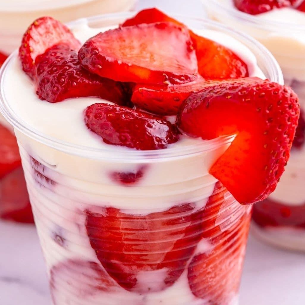 Fresas con Crema