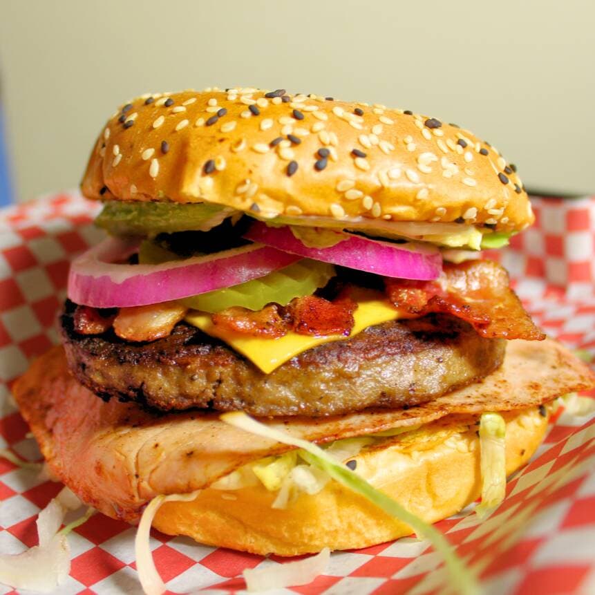 HAMBURGUESA DE SIRLON ESPECIAL