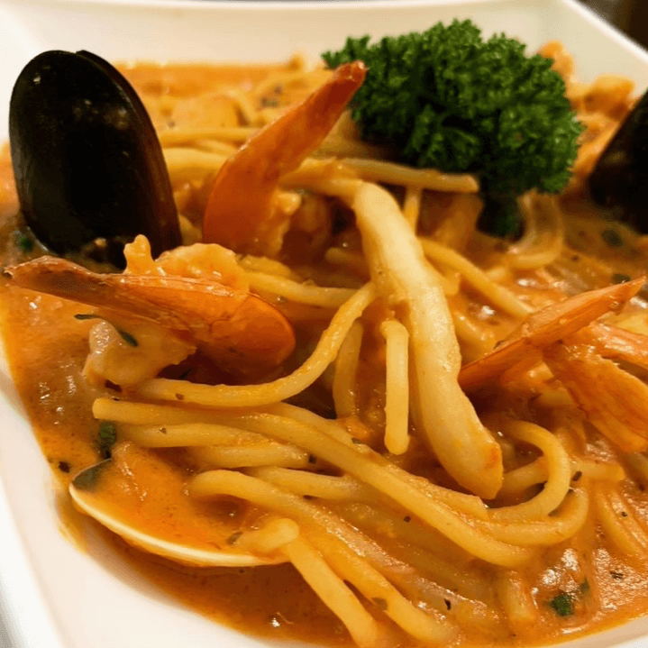 Pasta con Mariscos