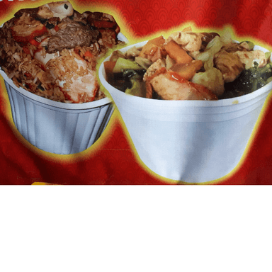 Combo 1 Arroz Cantonés + 1 Chop Suey Salsa Enteros