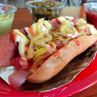Hot-Dog Hawaiano