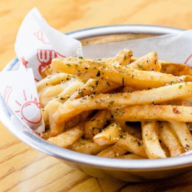Papas a la Francesa con ajo parmesano