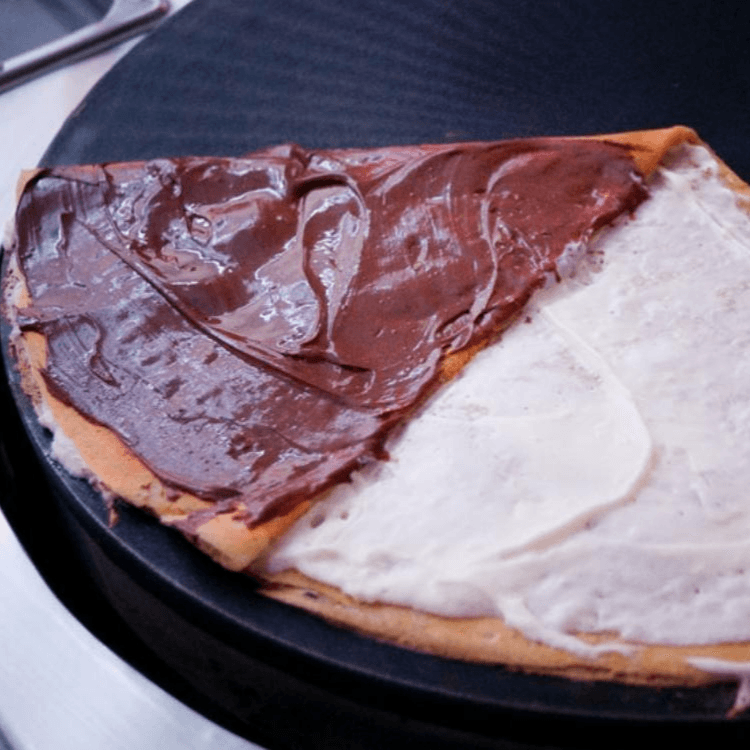Crepa de NUTELLA con Queso Philadelphia