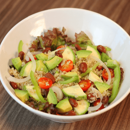 Ensalada de Quinoa y Aguacate