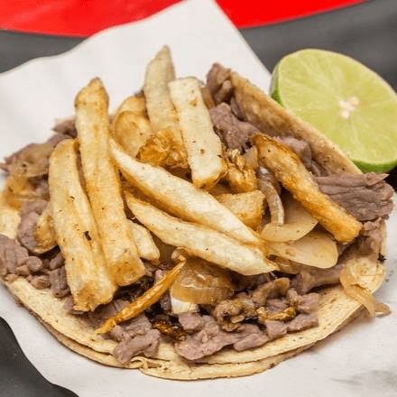 Taco de Cecina Natural