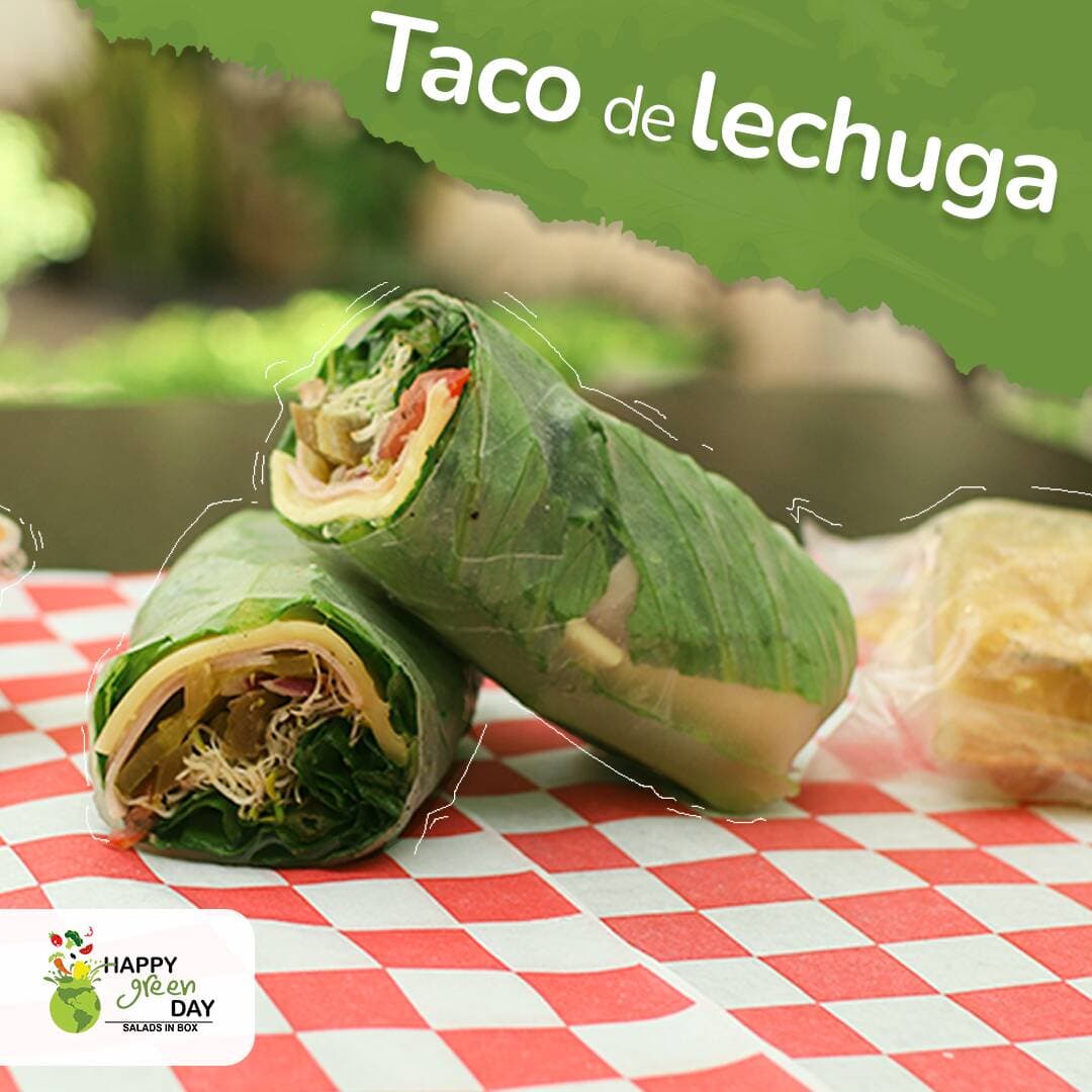 Taco de lechuga Tuna