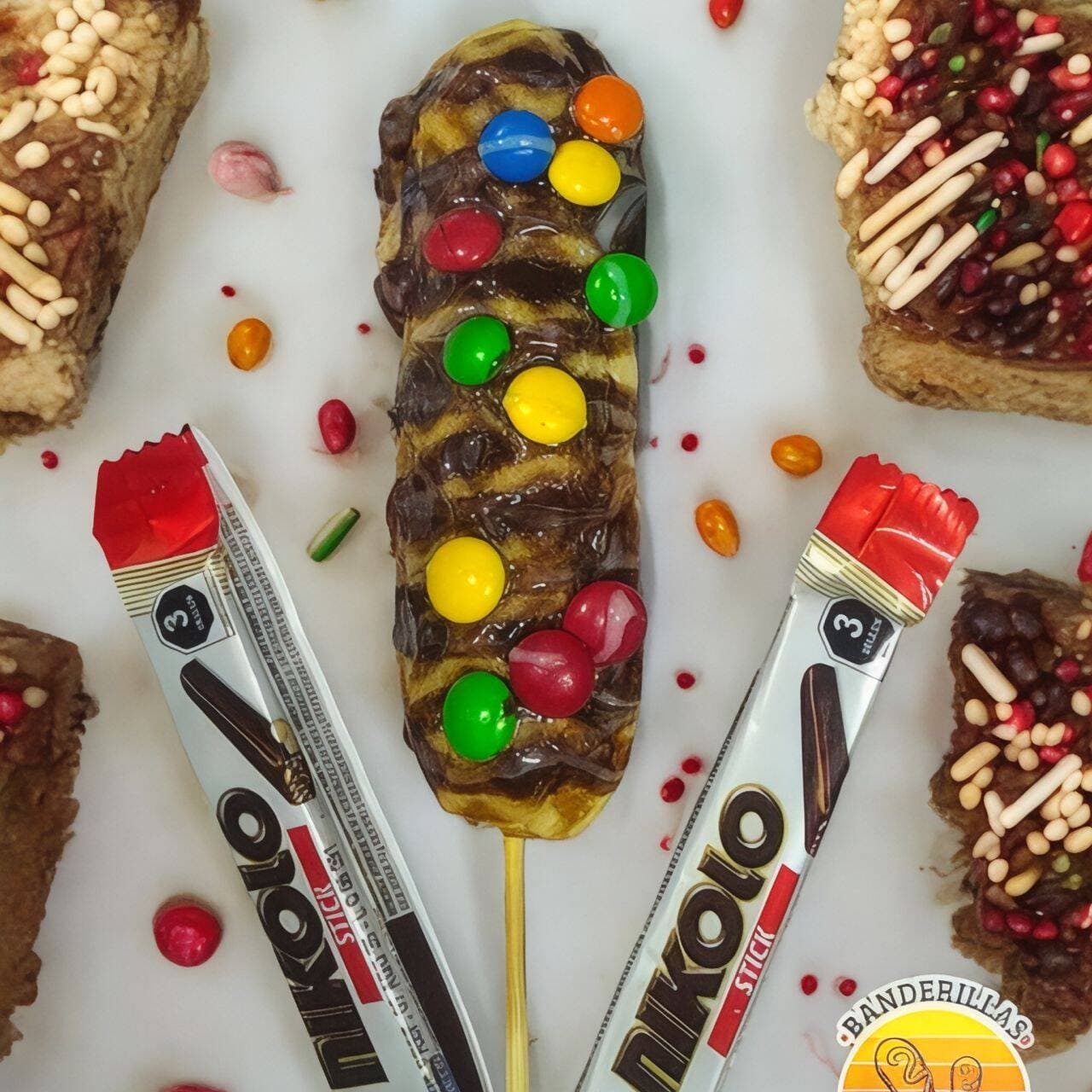 Lolly Waffle Dulce Rellena