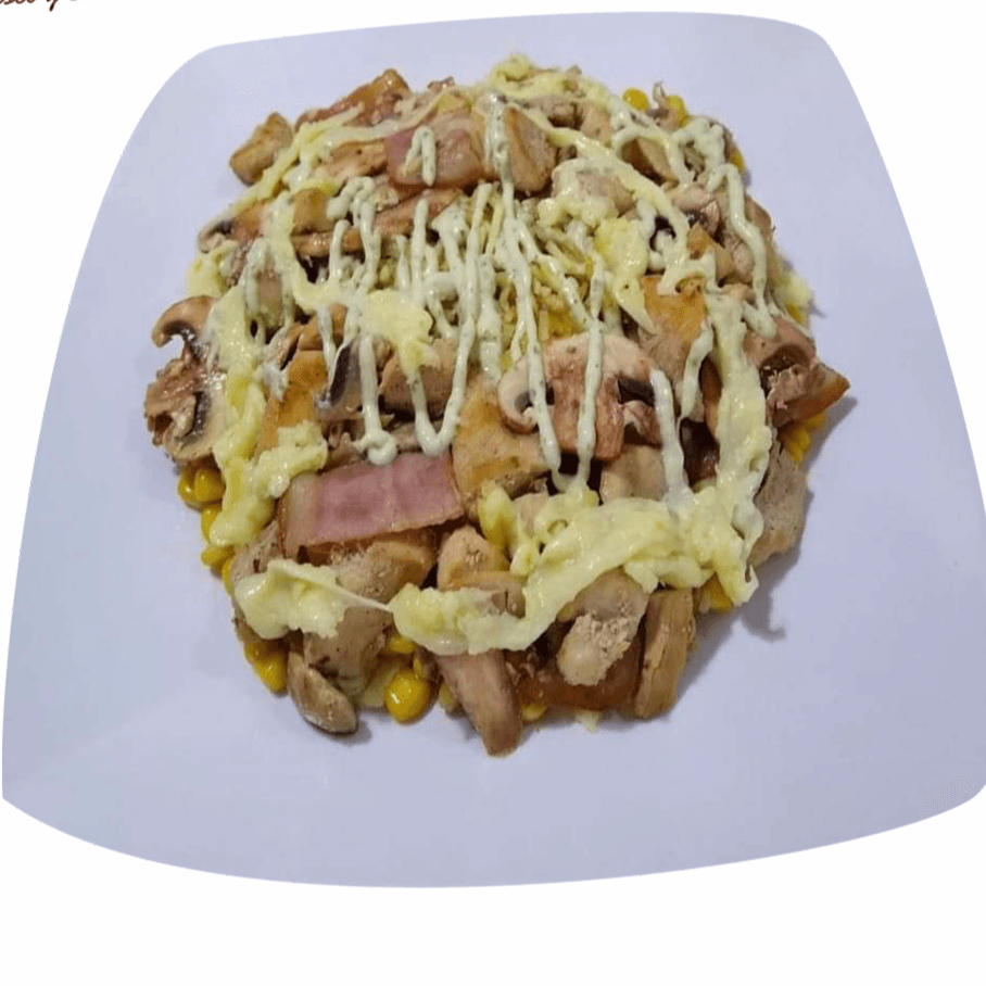Mazorcada Pollo con Champiñones Gratis Te Helado