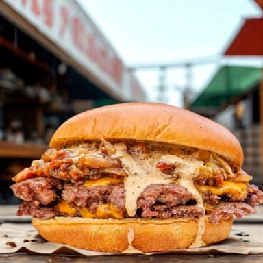 Whoocheese Burger Doble
