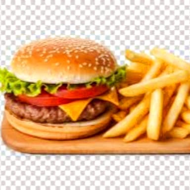 Hamburguesa con Papas