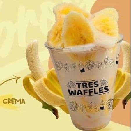 Plátano con Crema