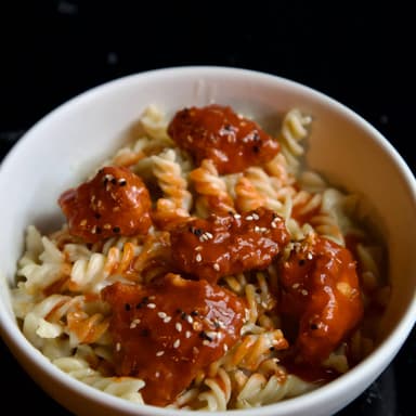 Creamy Alfredo Fusili Boneles