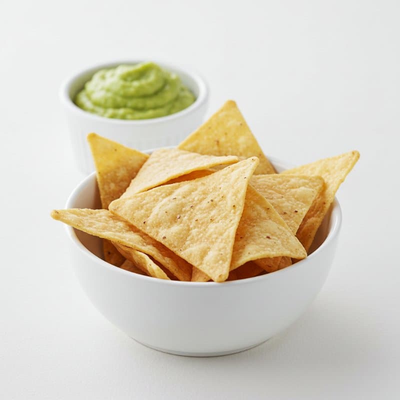 Totopos con Guacamole