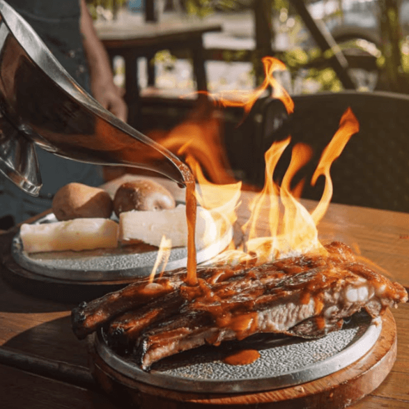 Costillas BBQ Fire Personal