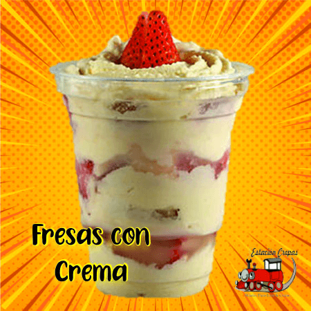 Fresas con Crema