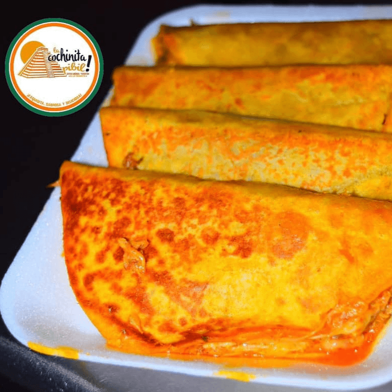 Quesadilla de Cochinita Pibil