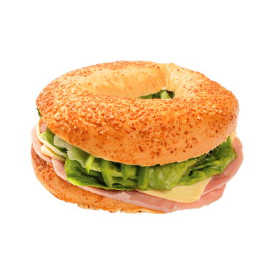 Bagel de Jamón de Pierna