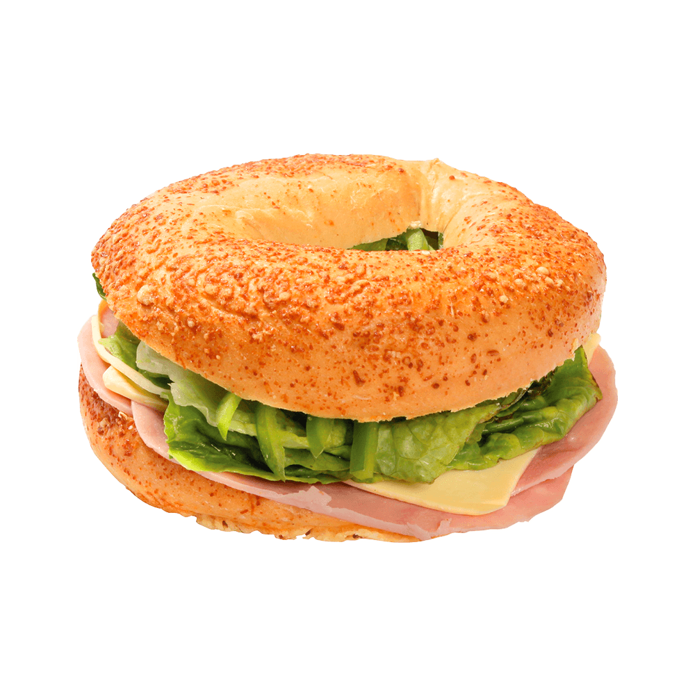 Bagel de Jamón de Pierna