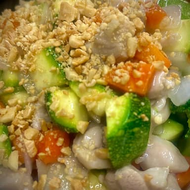 Pollo Almendrado 🍗🥕