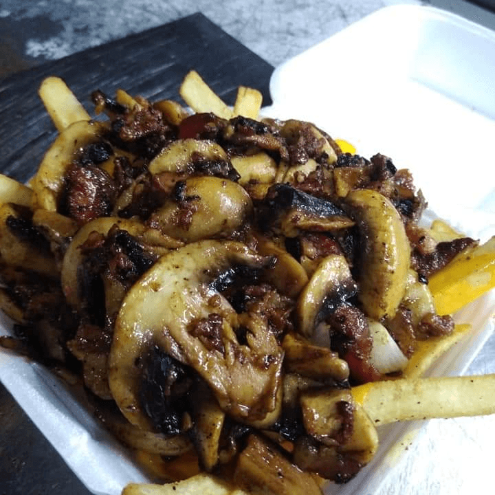 Papas con Champiñones