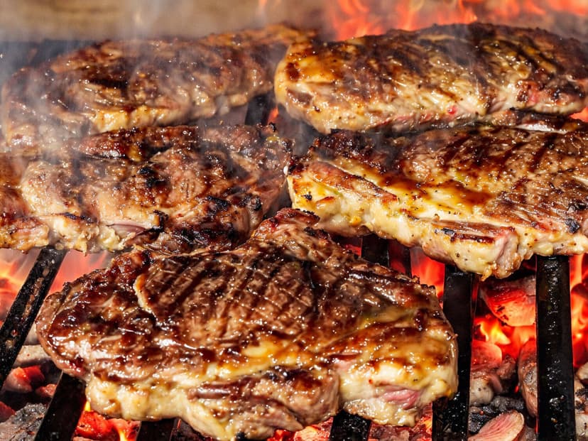 Arrachera El Toro a la parrilla