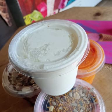 Helado de coco
