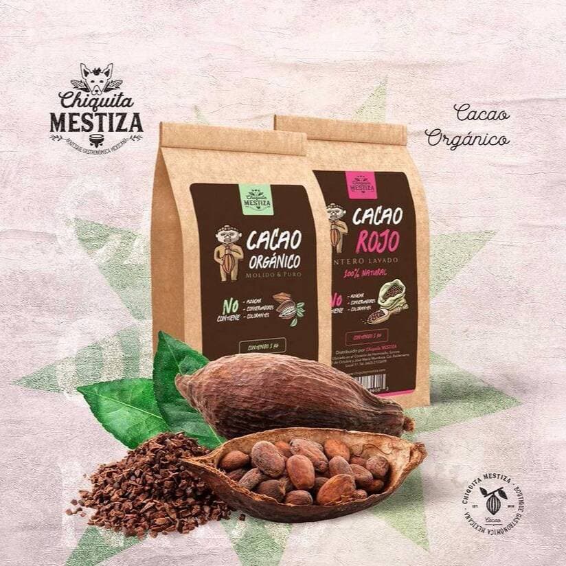 Cacao Orgánico Molido
