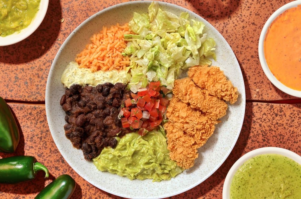 Bowl de Pollo Apanado - ¡Nuevo!