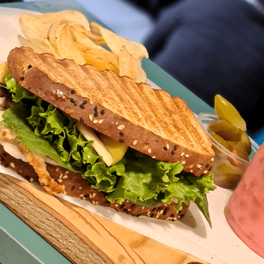 Sándwich Chicken Apple