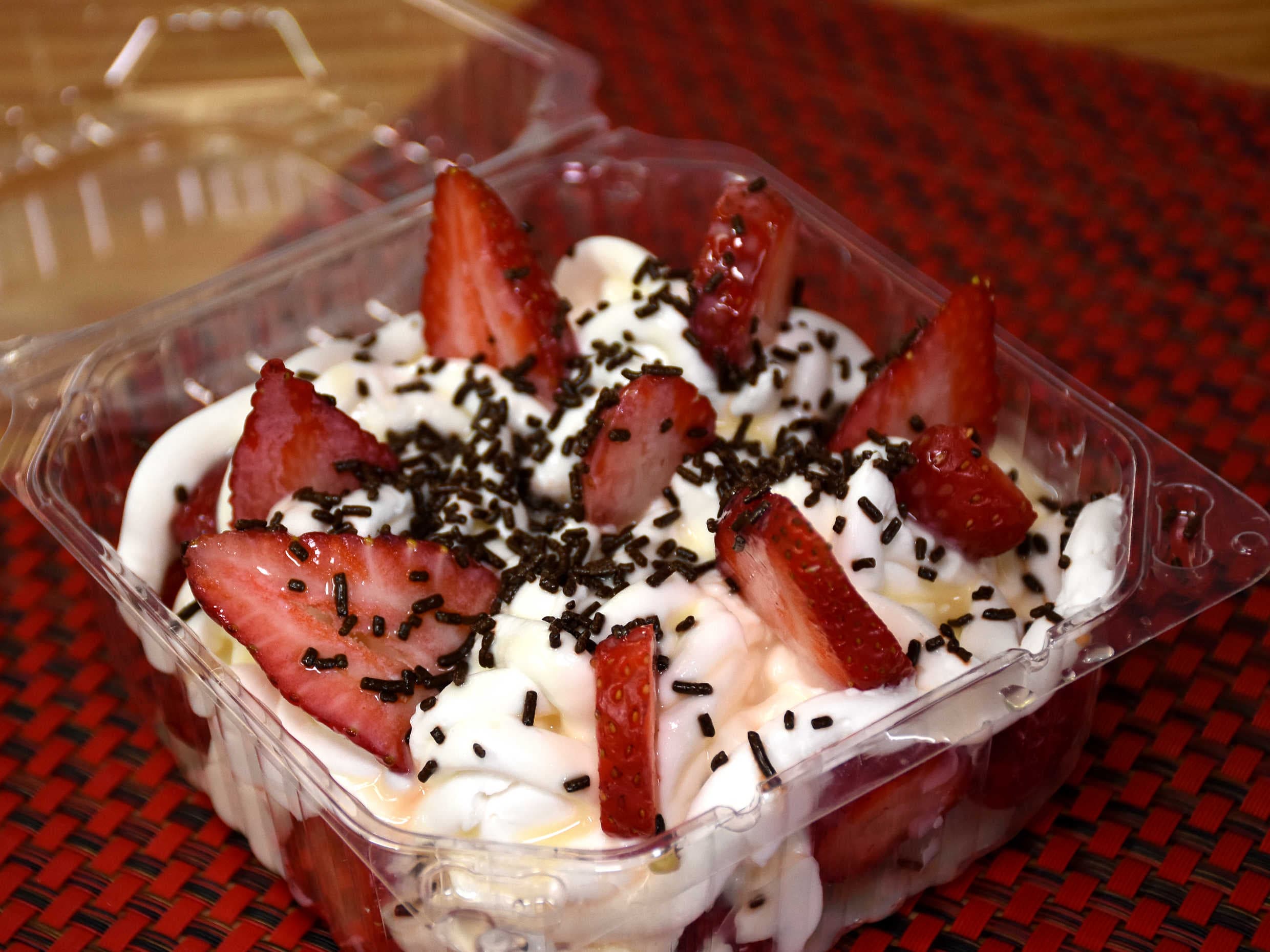 Fresas con Crema