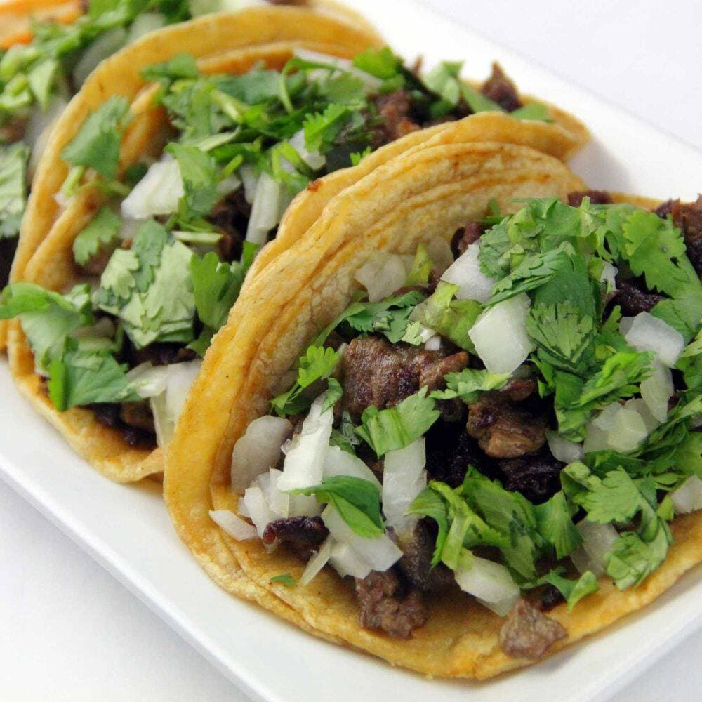 5 Tacos de Bistec