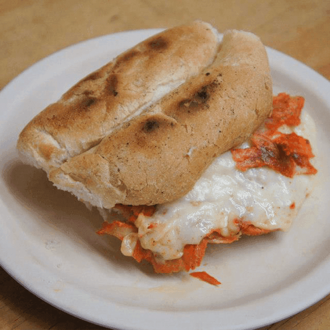 TORTA PASTOR CON QUESO