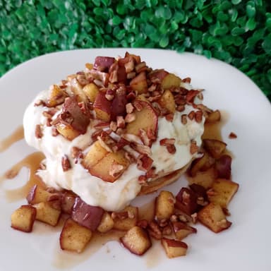 Pan Cakes Manzana Caramelizada