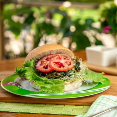 Hamburguesa de Espinaca