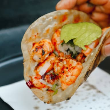 Taco camarón