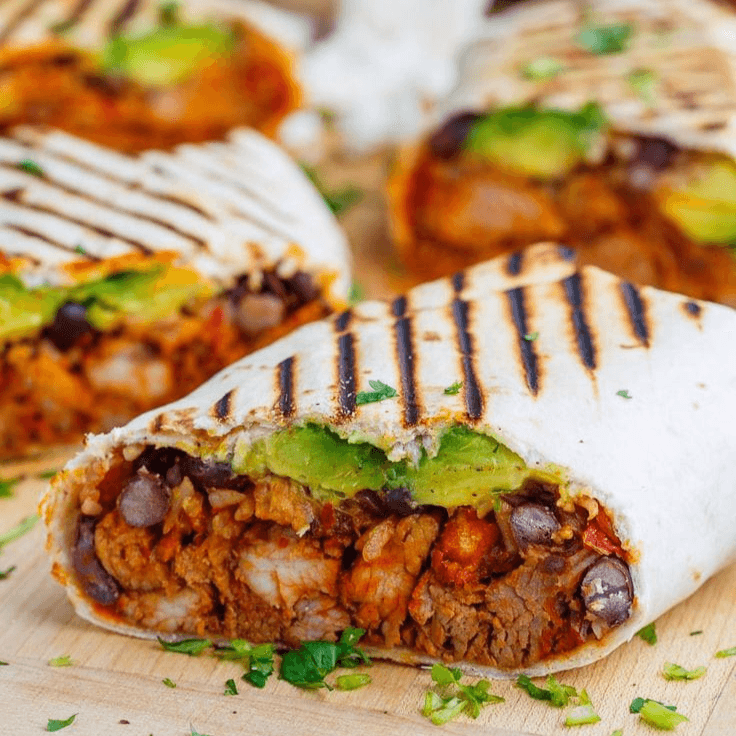 Burrito Cerdo, tocineta, Bebida