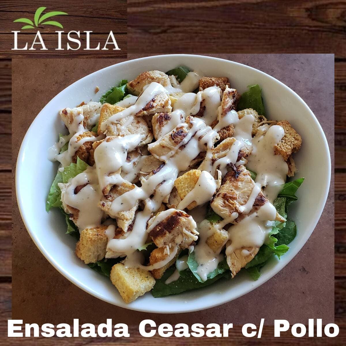 Ensalada Ceasar con Pollo