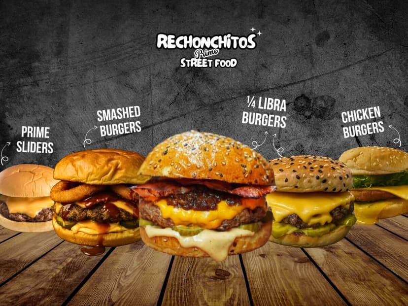 Rechonchitos Prime Burguers & Sliders (Domingo 10)