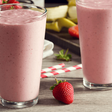 Malteada de Fresa