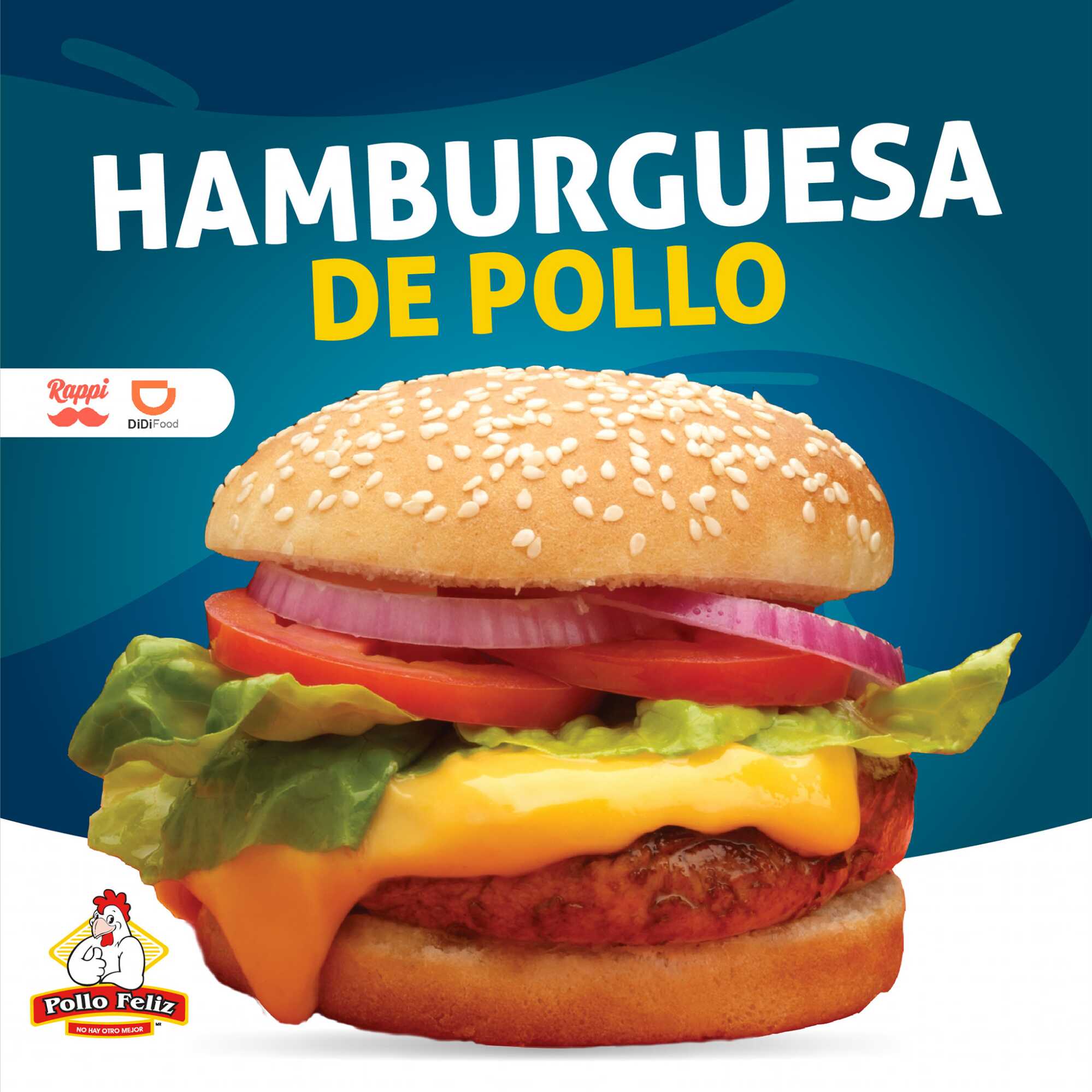 Hamburguesa de pollo